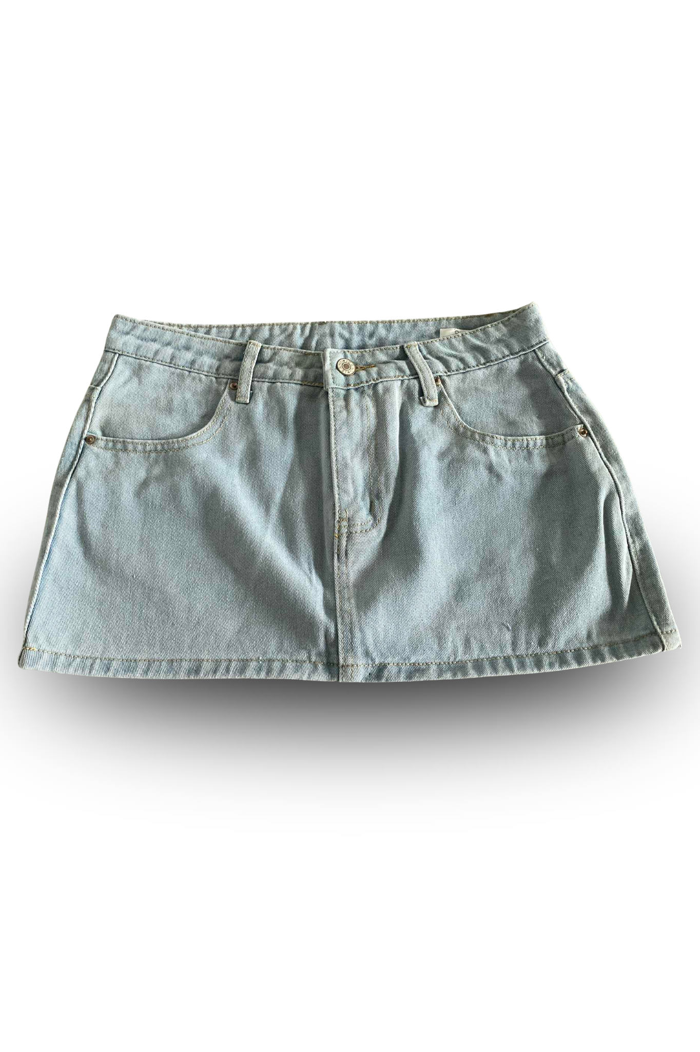 Denim Micro Skirt