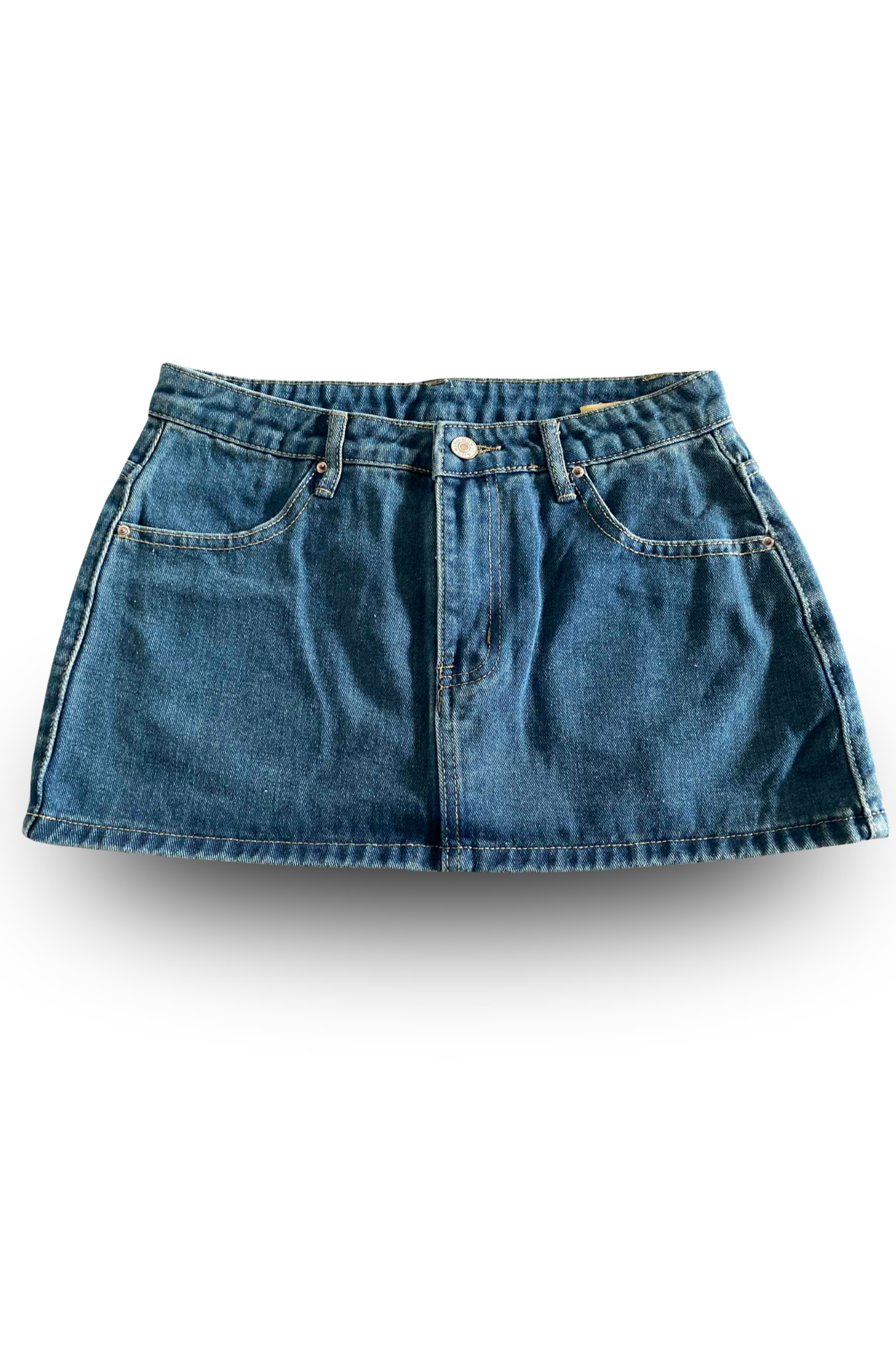 Denim Micro Skirt